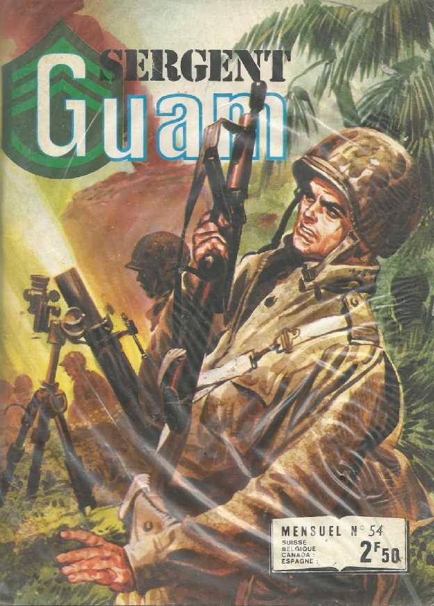 Scan de la Couverture Sergent Guam n 54
